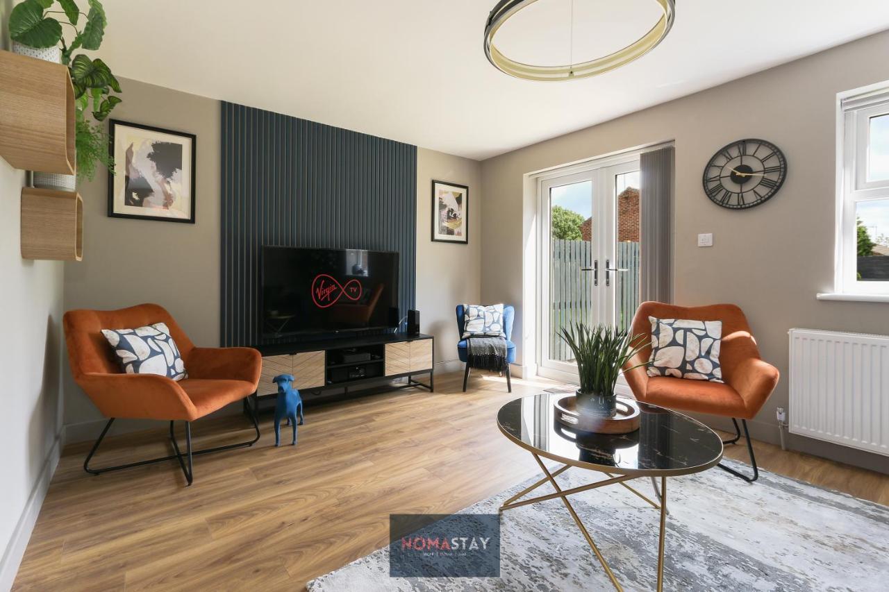 Nomastay, Corporate, Families, Relocation, 3 Bed, 2 Bath, Parking, Next To The Hospital, University, City Center Sheffield Esterno foto